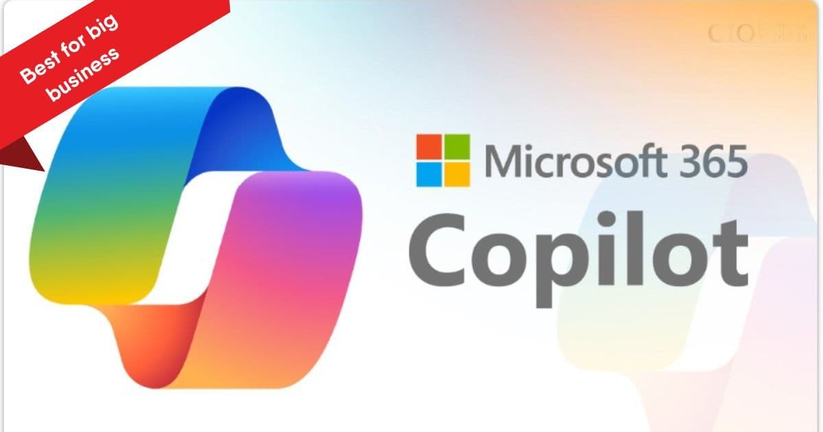 Graphic of Microsoft 365 Copilot for big business